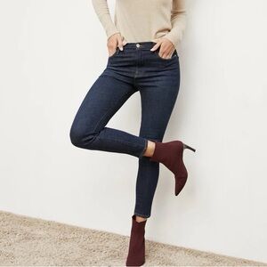 FRAME Le Skinny de Jeanne Crop Jeans | Size 24 | Samira Wash LHSK0801